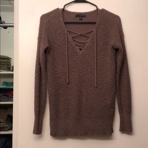 Brown sweater